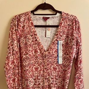 NWT V-Neck Button Down Sweater
